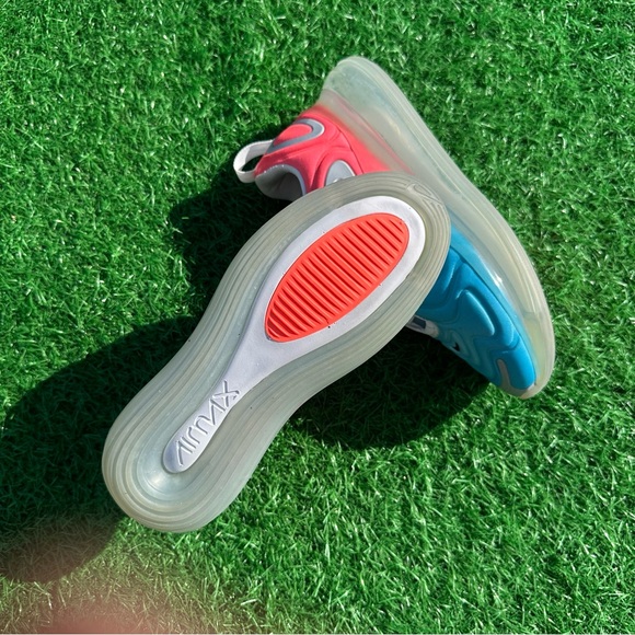 Nike Air Max 720 Pink Sea / Lava Glow / Blue Fury / Metallic Silver - Picture 3 of 13